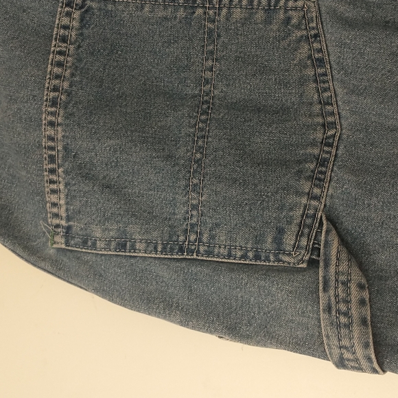 Vintage Osh Kosh B Gosh Carpenter Denim Blue Jeans Women's 29/32 w Measurements - Picture 7 of 15